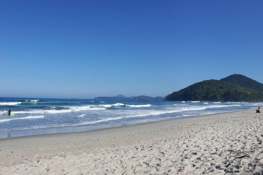 Itamambuca A Beira Mar Com Piscina Villa Ubatuba Kültér fotó