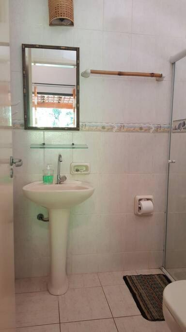 Itamambuca A Beira Mar Com Piscina Villa Ubatuba Kültér fotó