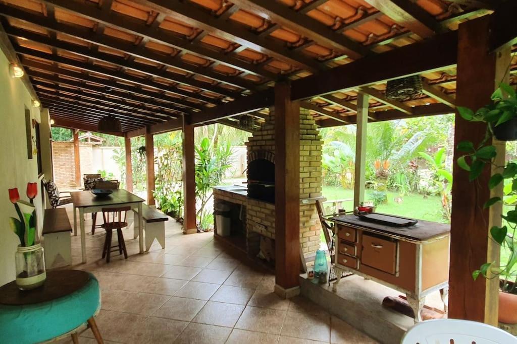 Itamambuca A Beira Mar Com Piscina Villa Ubatuba Kültér fotó
